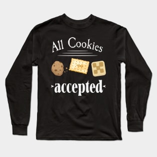 All cookies accepted Long Sleeve T-Shirt
